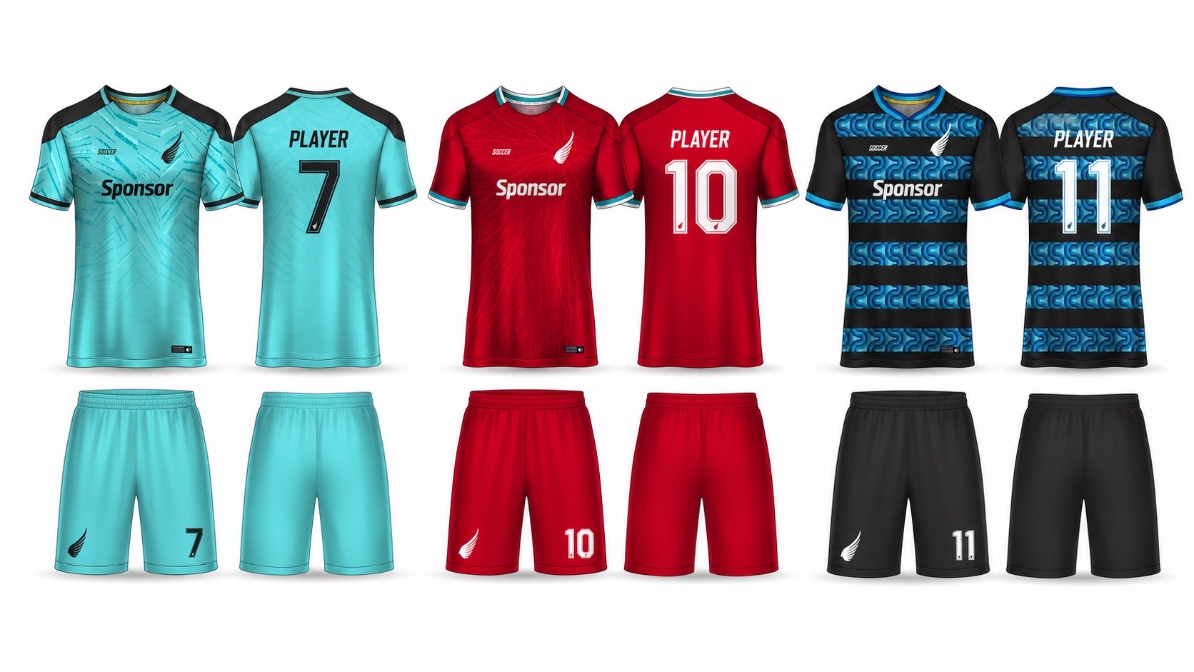1926 球服花纹图案 style 132 football jersey and shorts set