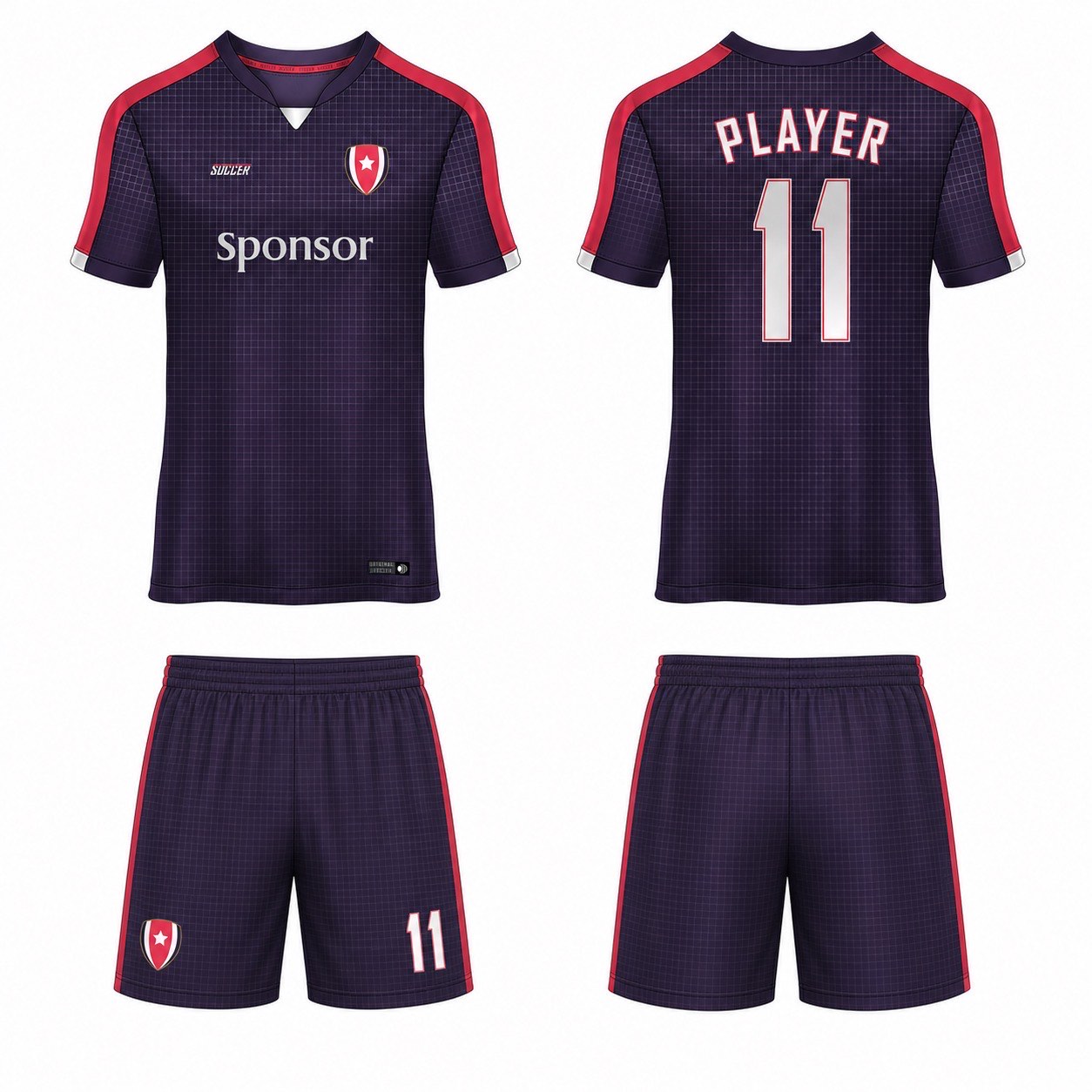 1920 运动服花纹图案 style 005 football jersey and shorts set