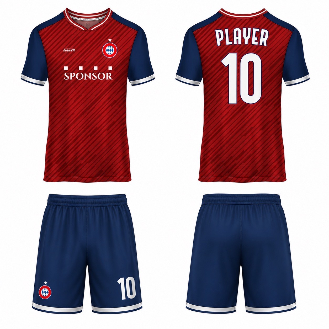 1920 运动服花纹图案 style 006 football jersey and shorts set
