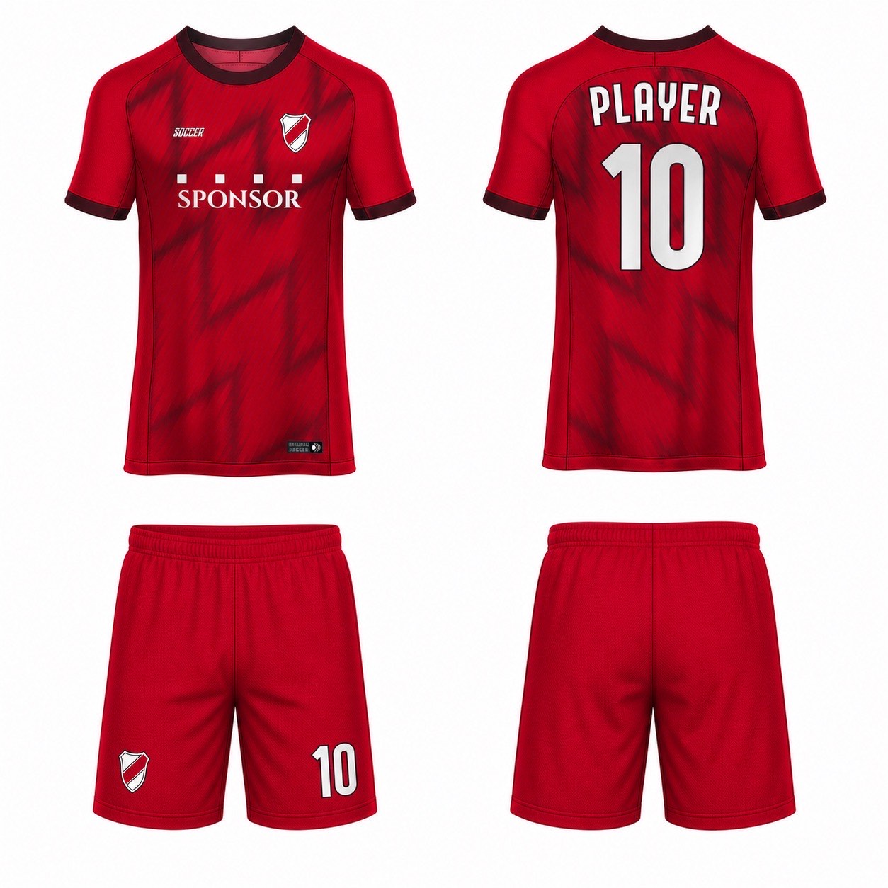 1920 运动服花纹图案 style 011 football jersey and shorts set