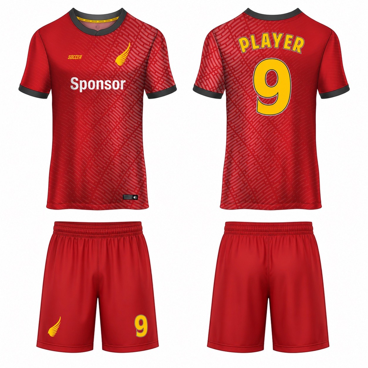 1920 运动服花纹图案 style 018 football jersey and shorts set