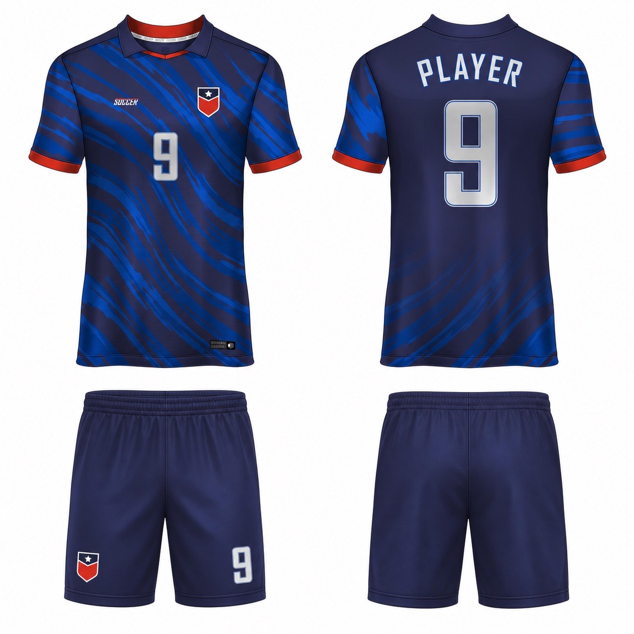 1920 运动服花纹图案 style 023 football jersey and shorts set