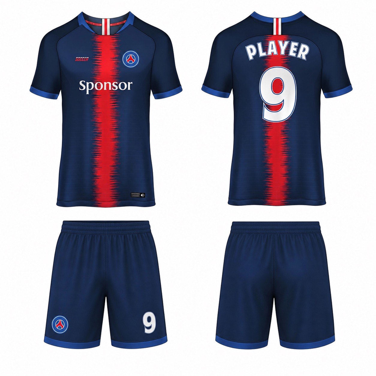 1920 运动服花纹图案 style 024 football jersey and shorts set