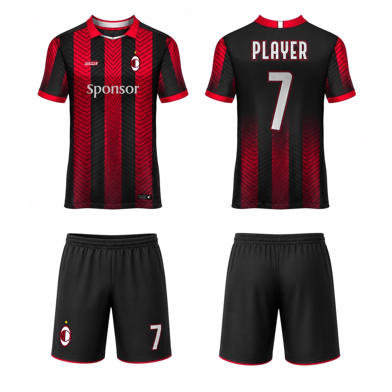 1920 运动服花纹图案 style 025 football jersey and shorts set