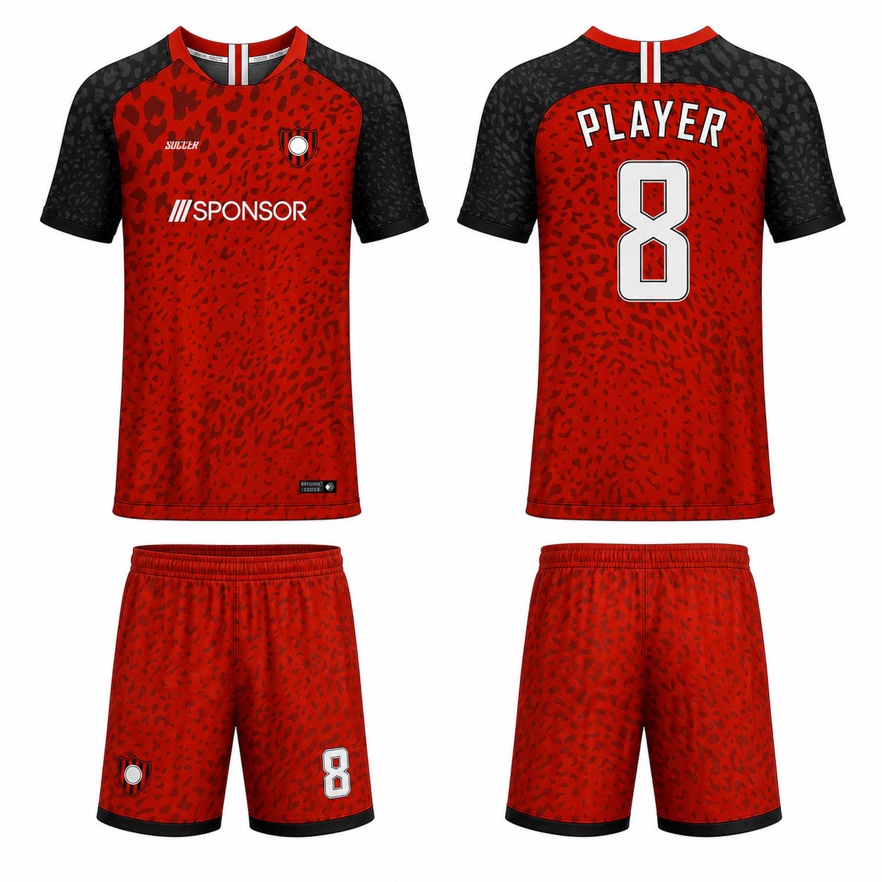 1920 运动服花纹图案 style 027 football jersey and shorts set