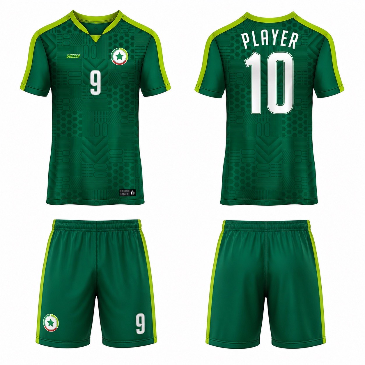 1920 运动服花纹图案 style 028 football jersey and shorts set