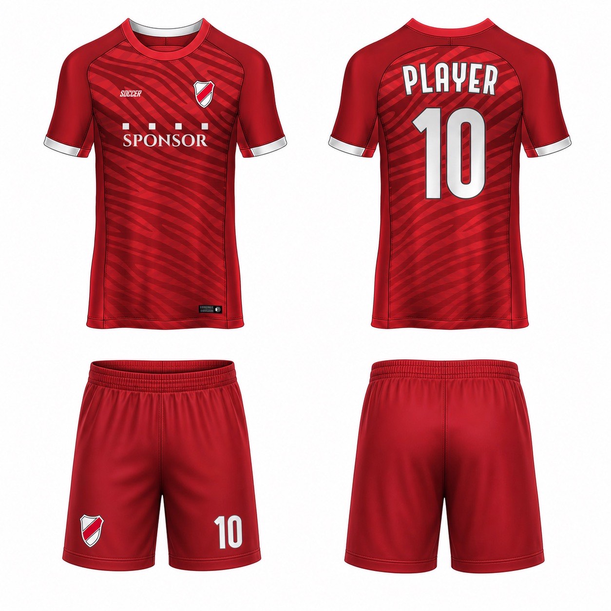 1920 运动服花纹图案 style 032 football jersey and shorts set