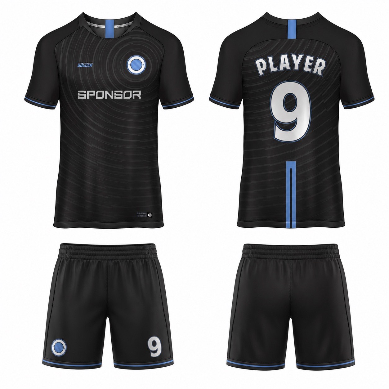 1920 运动服花纹图案 style 033 football jersey and shorts set