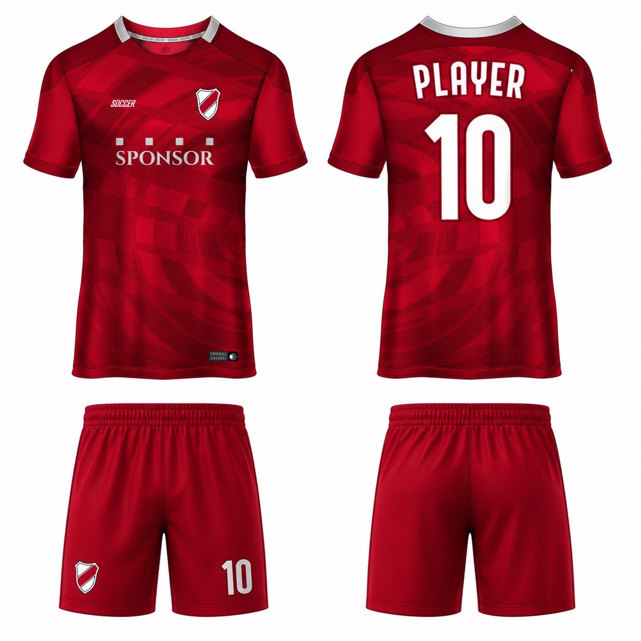 1920 运动服花纹图案 style 034 football jersey and shorts set