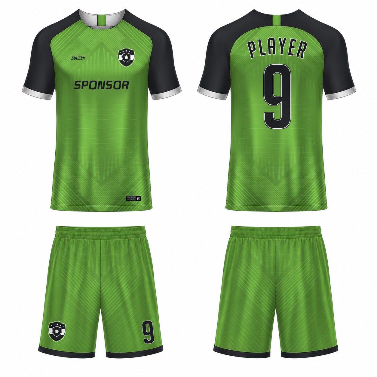 1920 运动服花纹图案 style 035 football jersey and shorts set