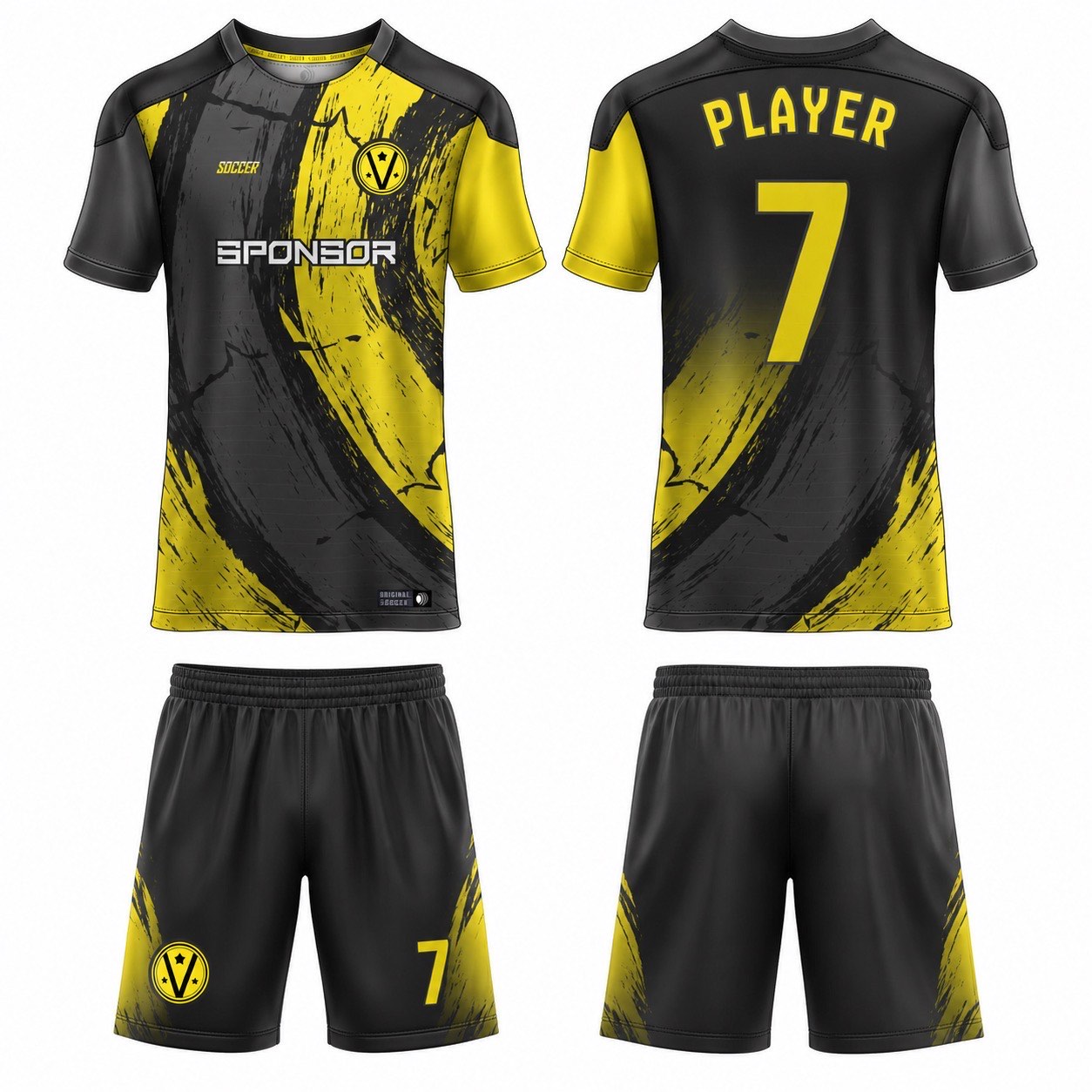 1920 运动服花纹图案 style 038 football jersey and shorts set