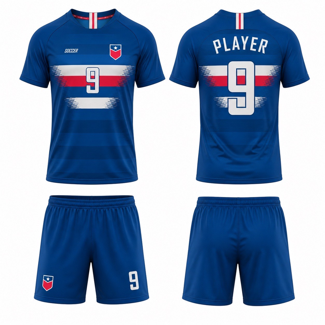 1920 运动服花纹图案 style 049 football jersey and shorts set