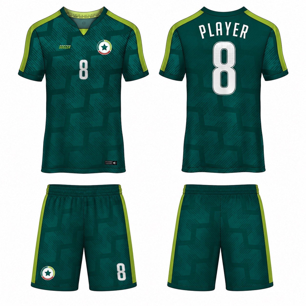 1920 运动服花纹图案 style 053 football jersey and shorts set