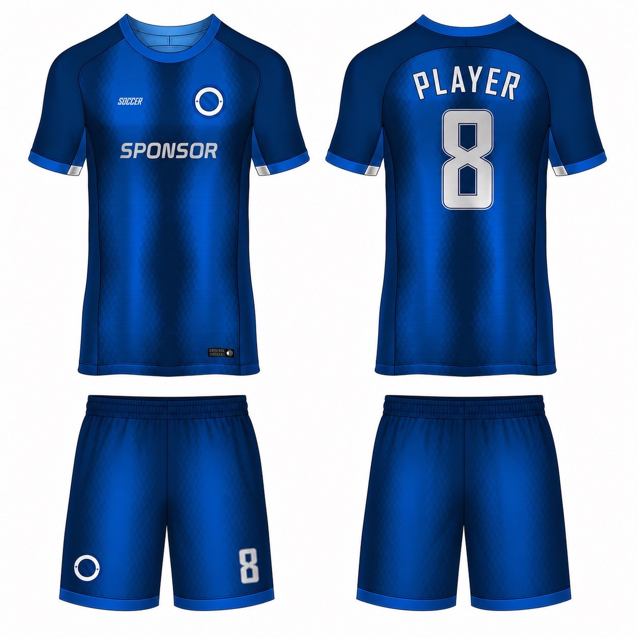 1920 运动服花纹图案 style 054 football jersey and shorts set