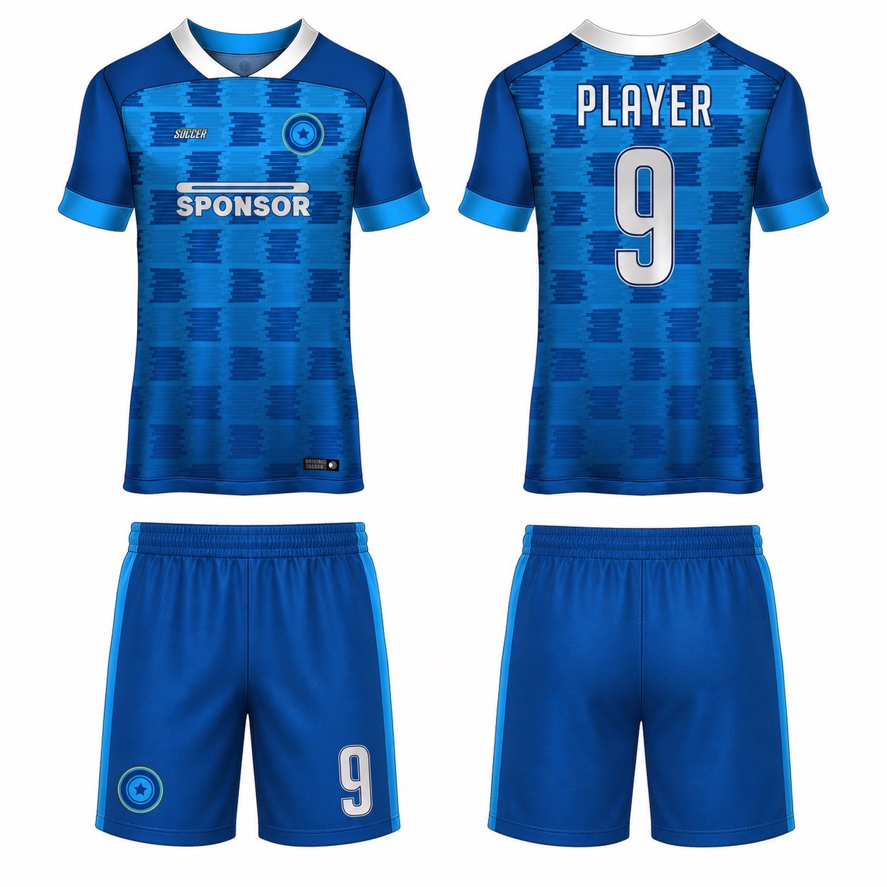1920 运动服花纹图案 style 056 football jersey and shorts set