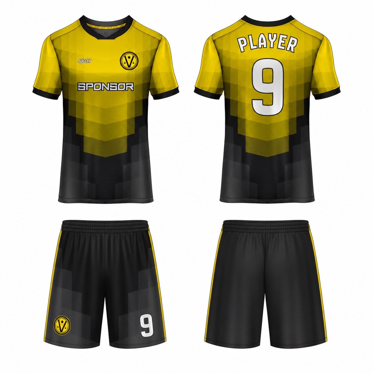 1920 运动服花纹图案 style 063 football jersey and shorts set