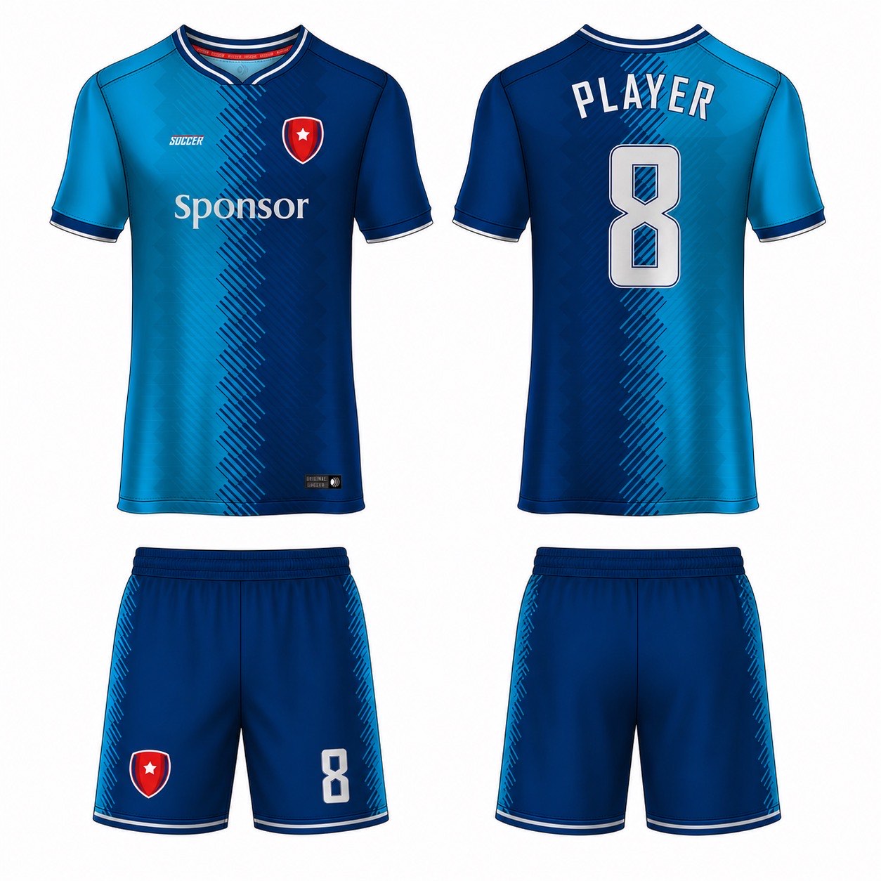 1920 运动服花纹图案 style 064 football jersey and shorts set