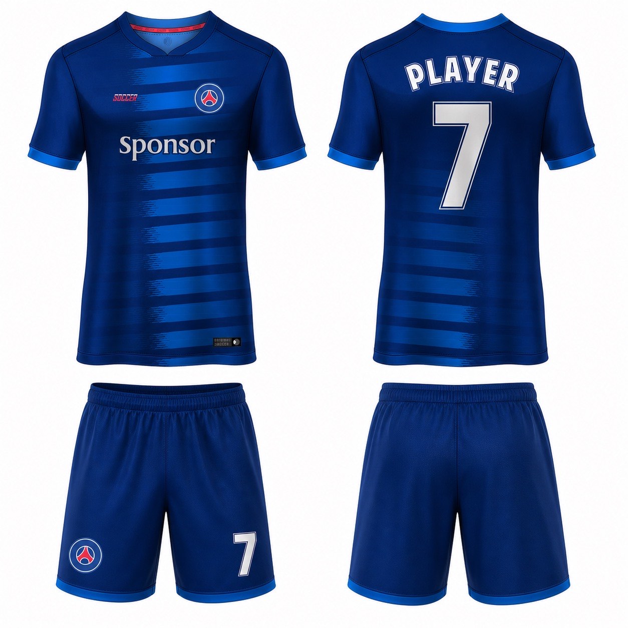 1920 运动服花纹图案 style 077 football jersey and shorts set