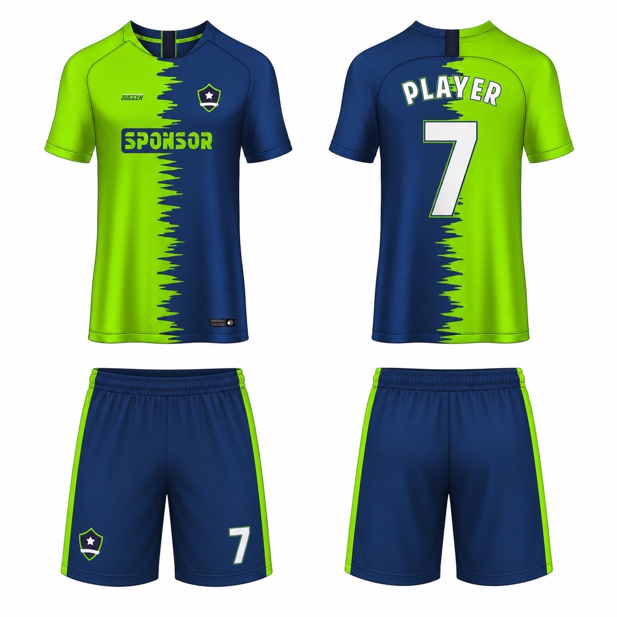 1920 运动服花纹图案 style 081 football jersey and shorts set