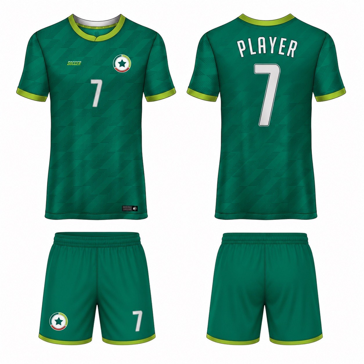 1920 运动服花纹图案 style 083 football jersey and shorts set