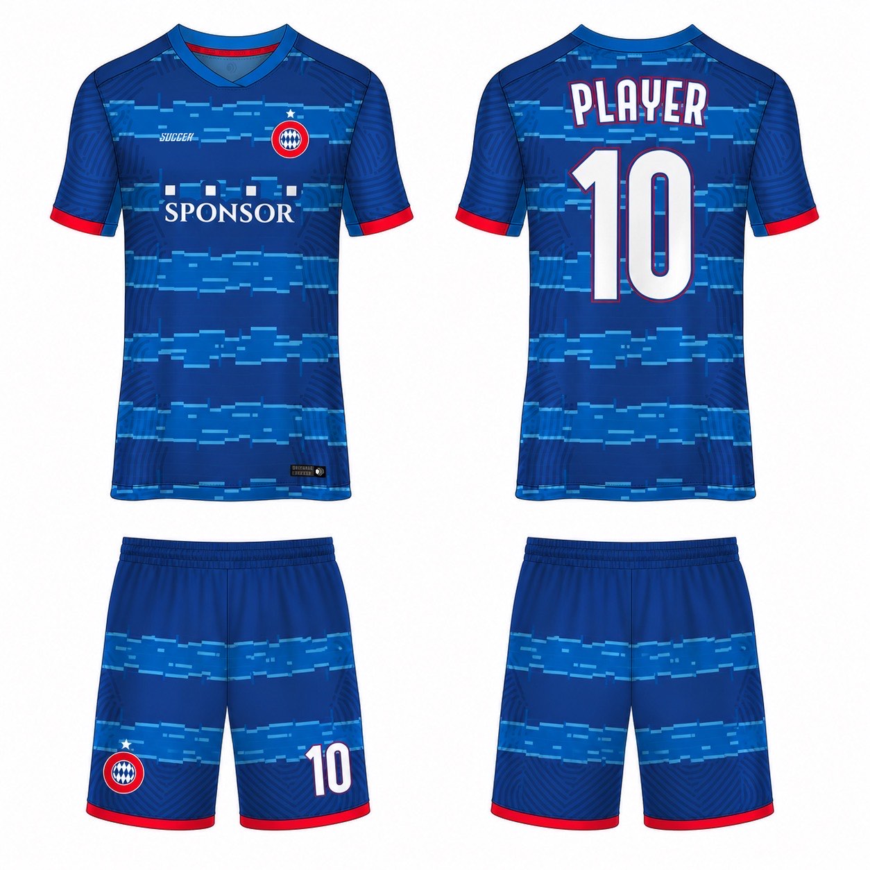 1920 运动服花纹图案 style 091 football jersey and shorts set
