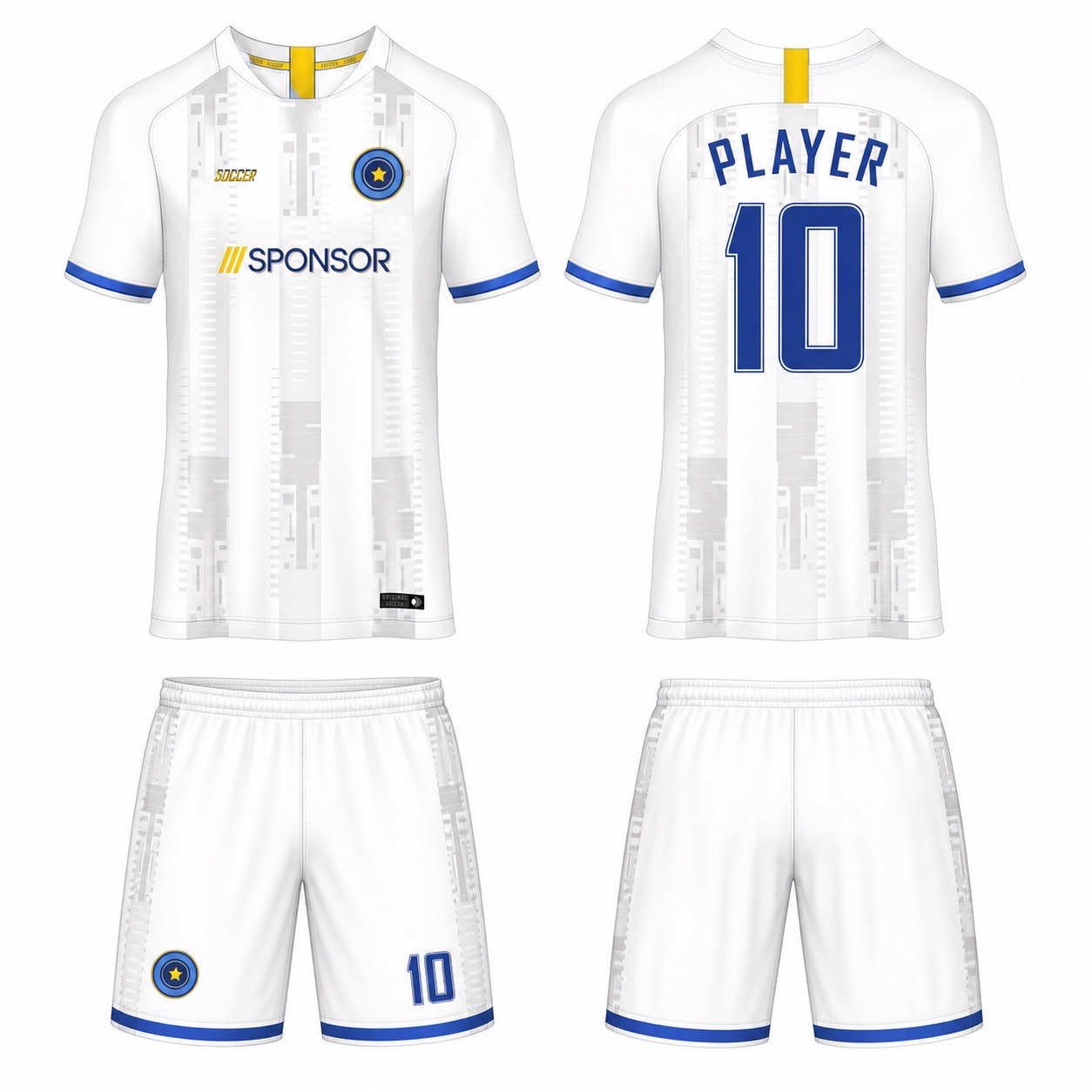 1920 运动服花纹图案 style 094 football jersey and shorts set