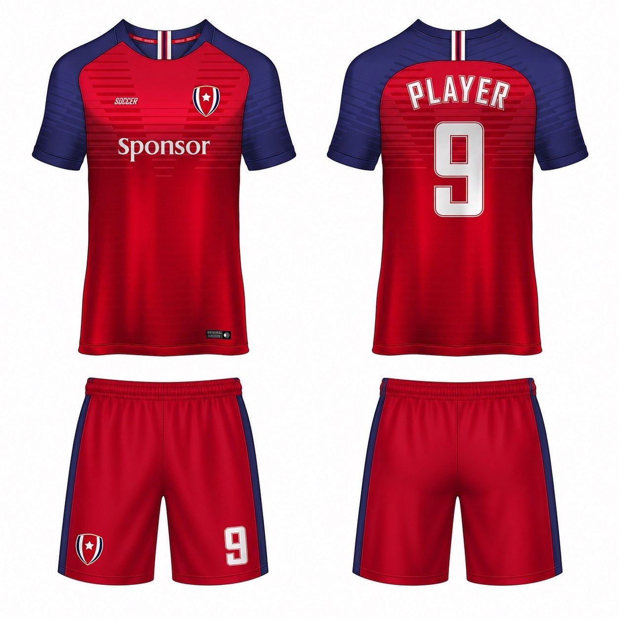1920 运动服花纹图案 style 109 football jersey and shorts set