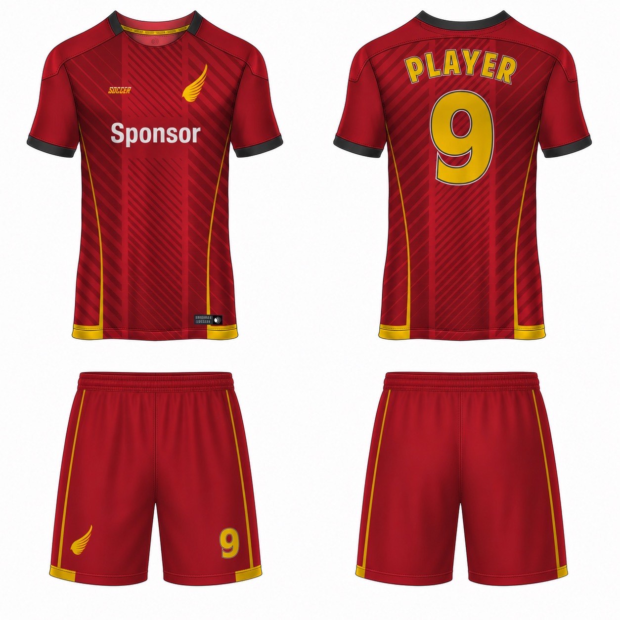 1920 运动服花纹图案 style 120 football jersey and shorts set