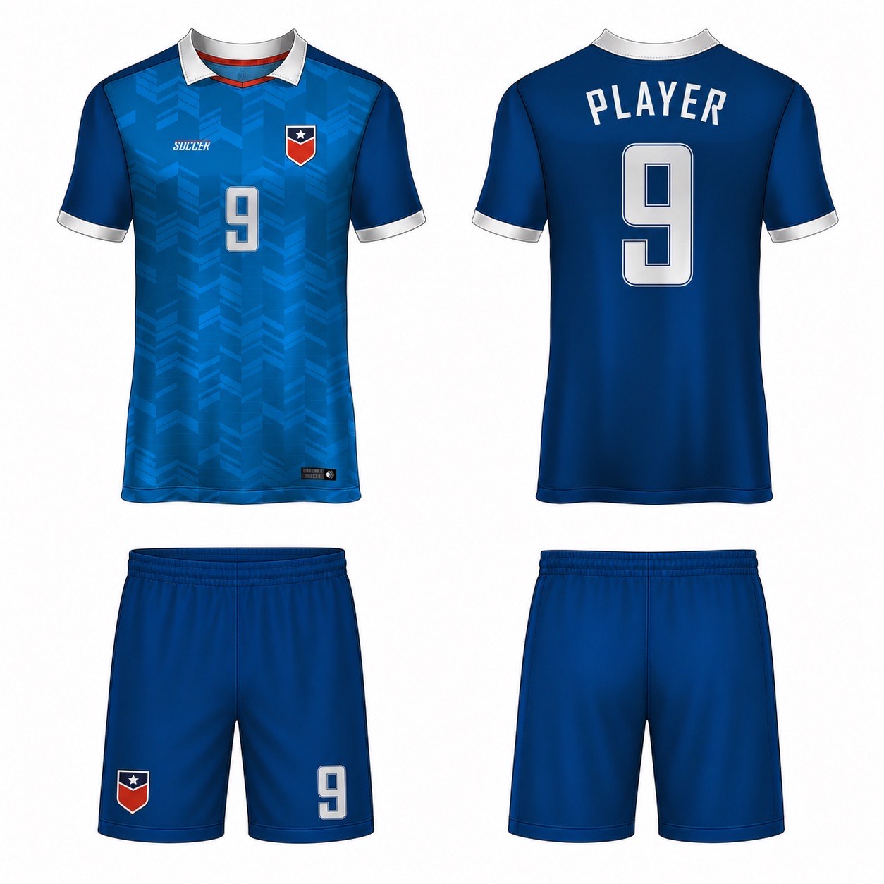 1920 运动服花纹图案 style 128 football jersey and shorts set