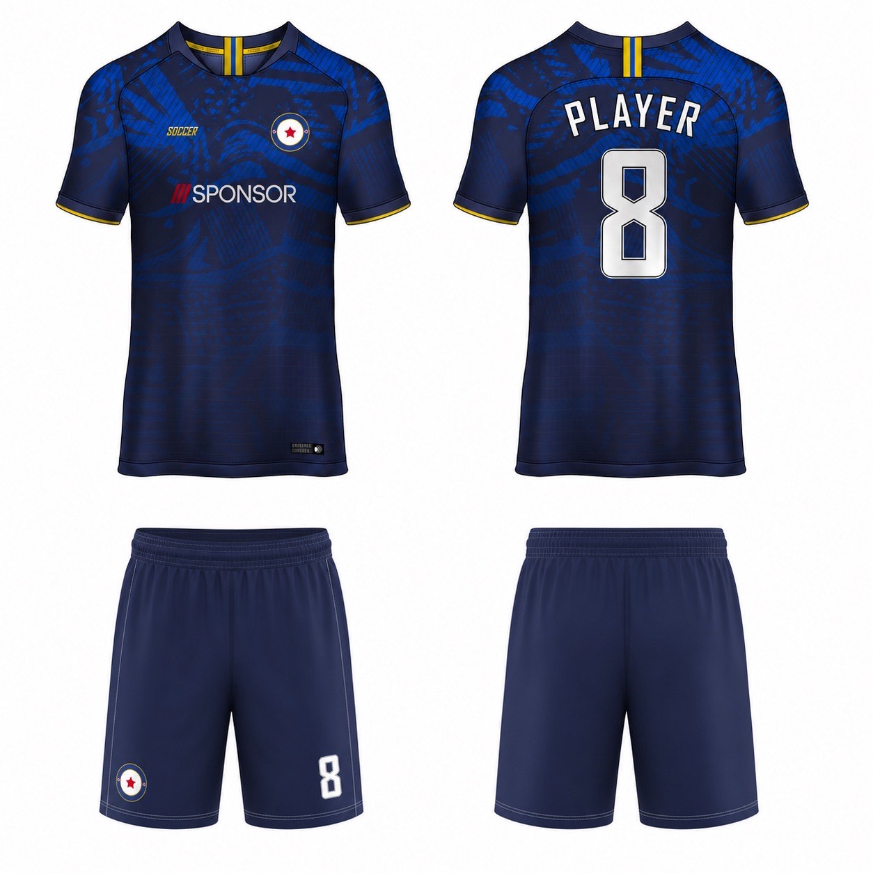 1920 运动服花纹图案 style 139 football jersey and shorts set