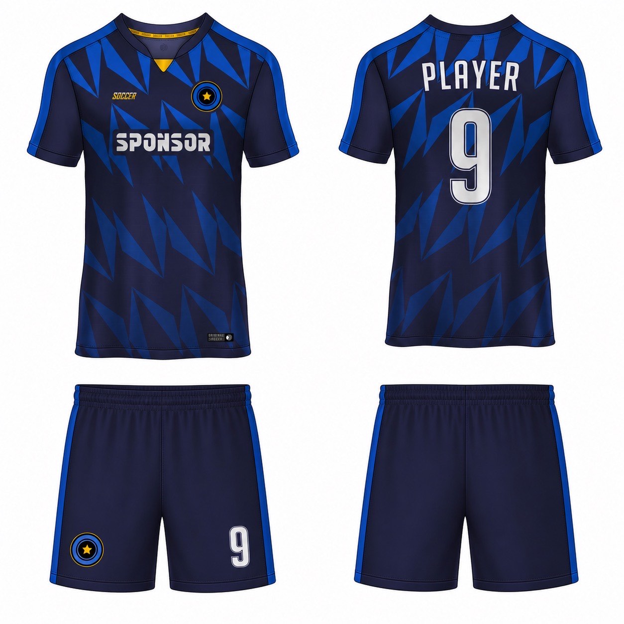 1920 运动服花纹图案 style 148 football jersey and shorts set