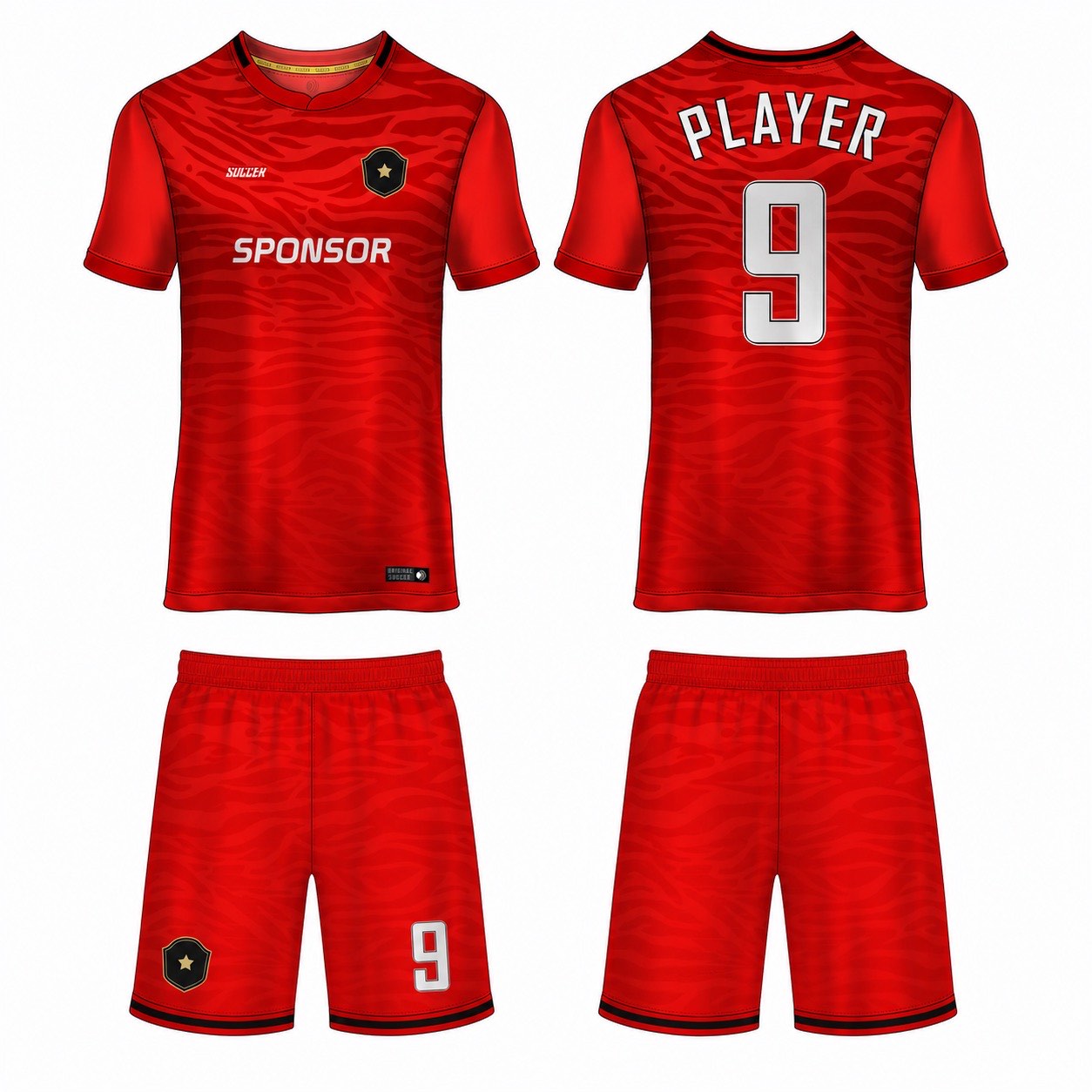 1920 运动服花纹图案 style 151 football jersey and shorts set