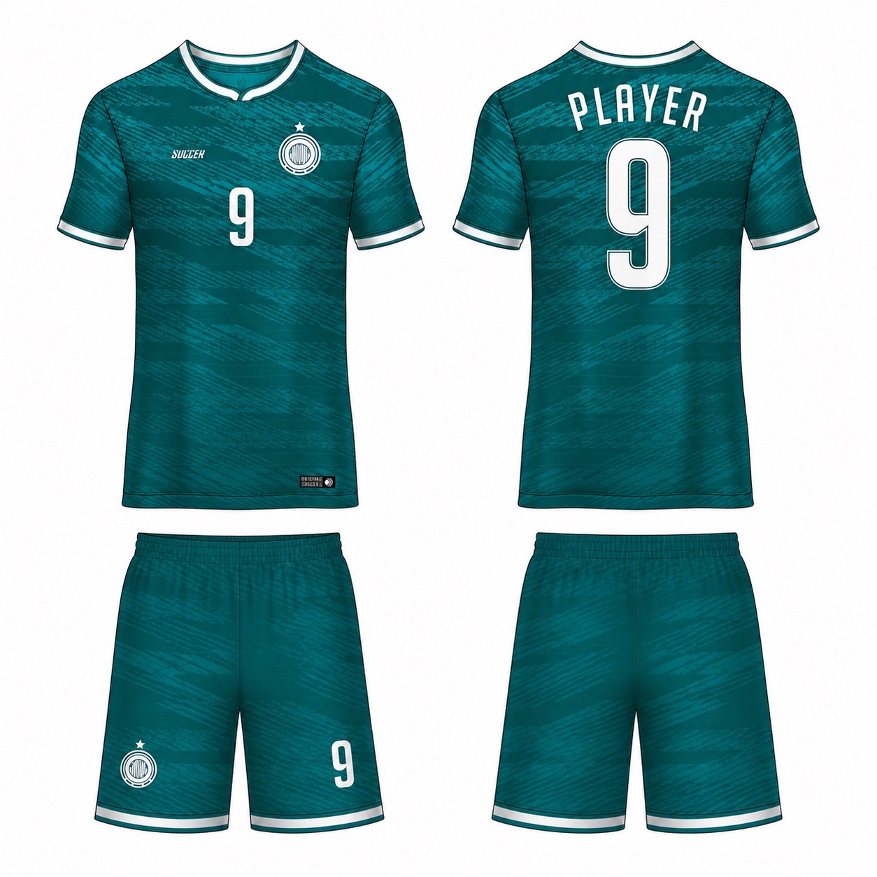1920 运动服花纹图案 style 154 football jersey and shorts set