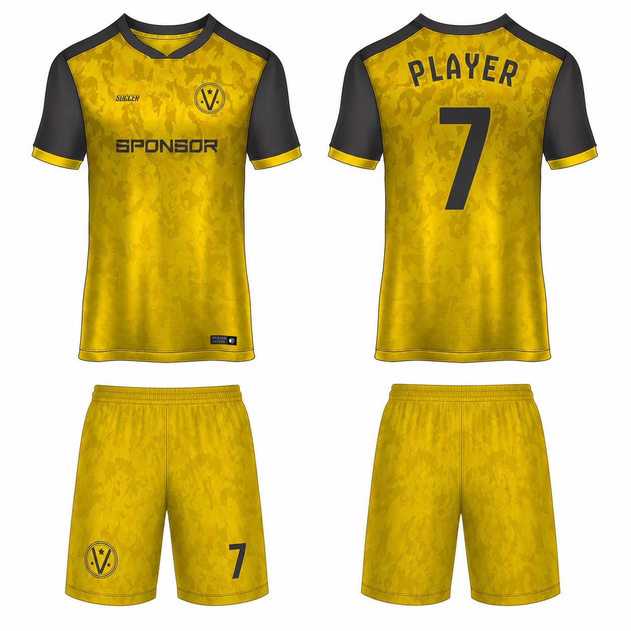 1920 运动服花纹图案 style 155 football jersey and shorts set